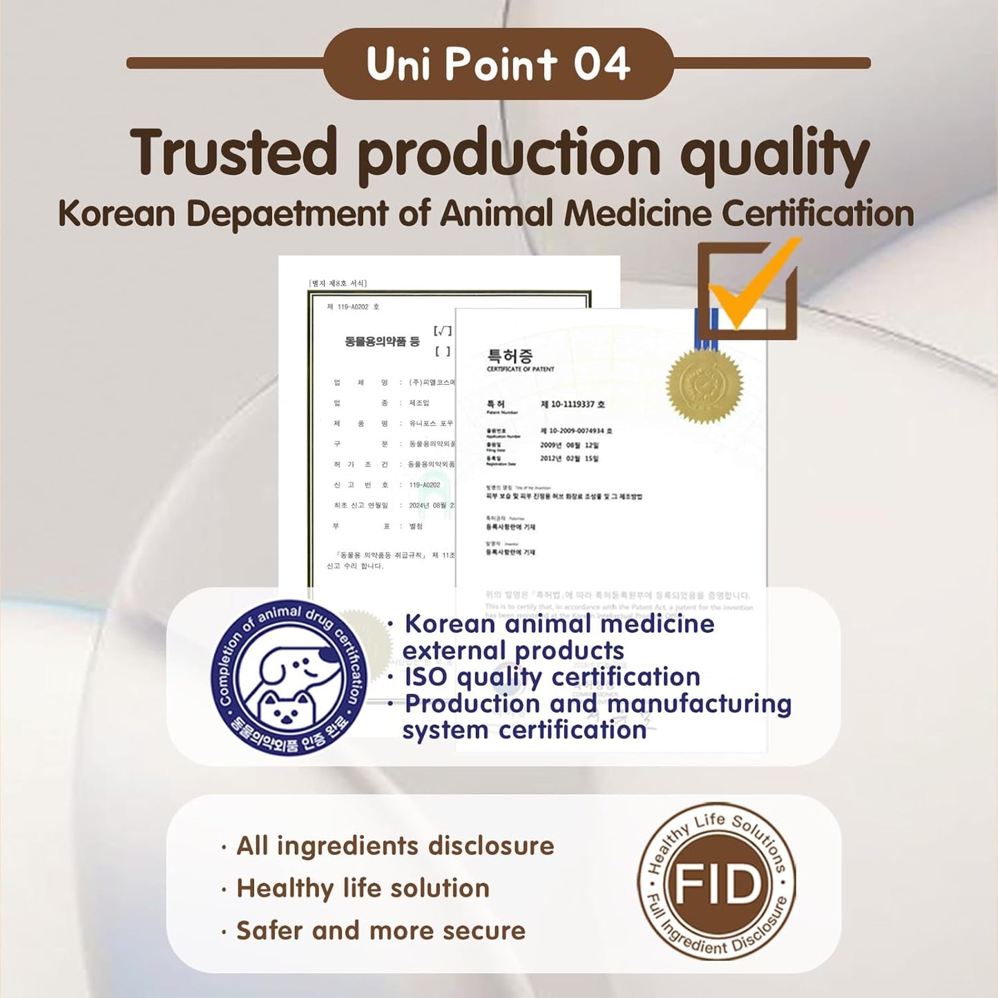 UNIPAWS Pet Ear Drops & Wipes Set for Dogs & Cats – Veterinary-Approved Ear Cleaner & Deodorizer – Reduces Wax Buildup, Relieves Itching & Infection – 5.1 fl oz + 50 PCS Finger Wipes – Made in Korea