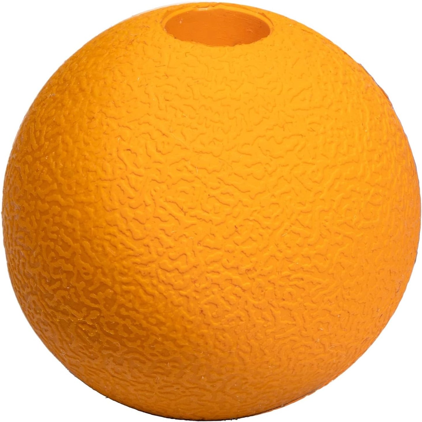 Amazon Basics Dog Toys, Interactive Fetch Rubber Balls, (Pack of 3), 2.5 inch, Blue, Orange