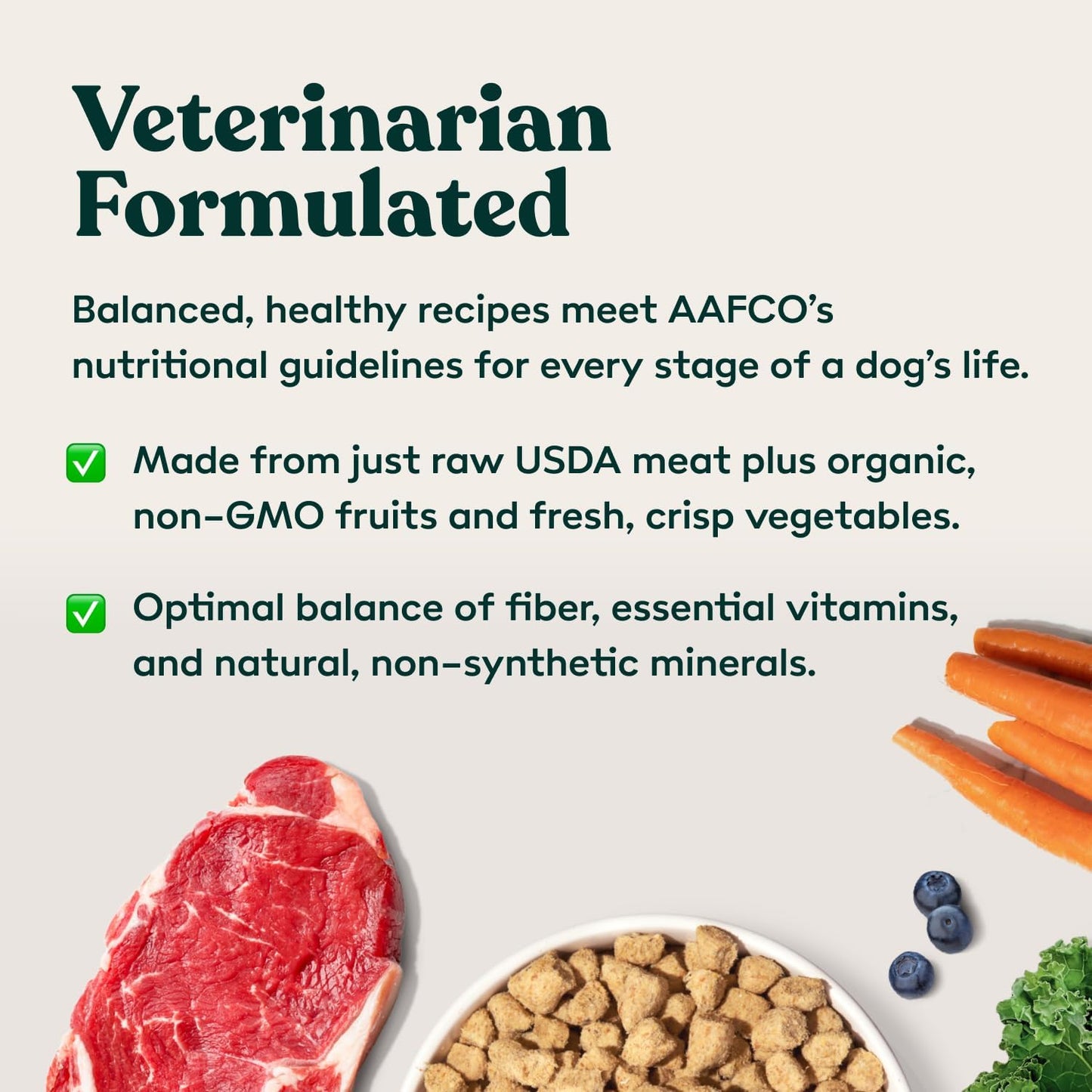 Little Hunter Freeze Dried Fresh Raw Chicken Recipe - Picky Eater-Approved Limited Ingredient Dog Food for All Stages - High Protein, Small Batch, Grain Free, 15 oz