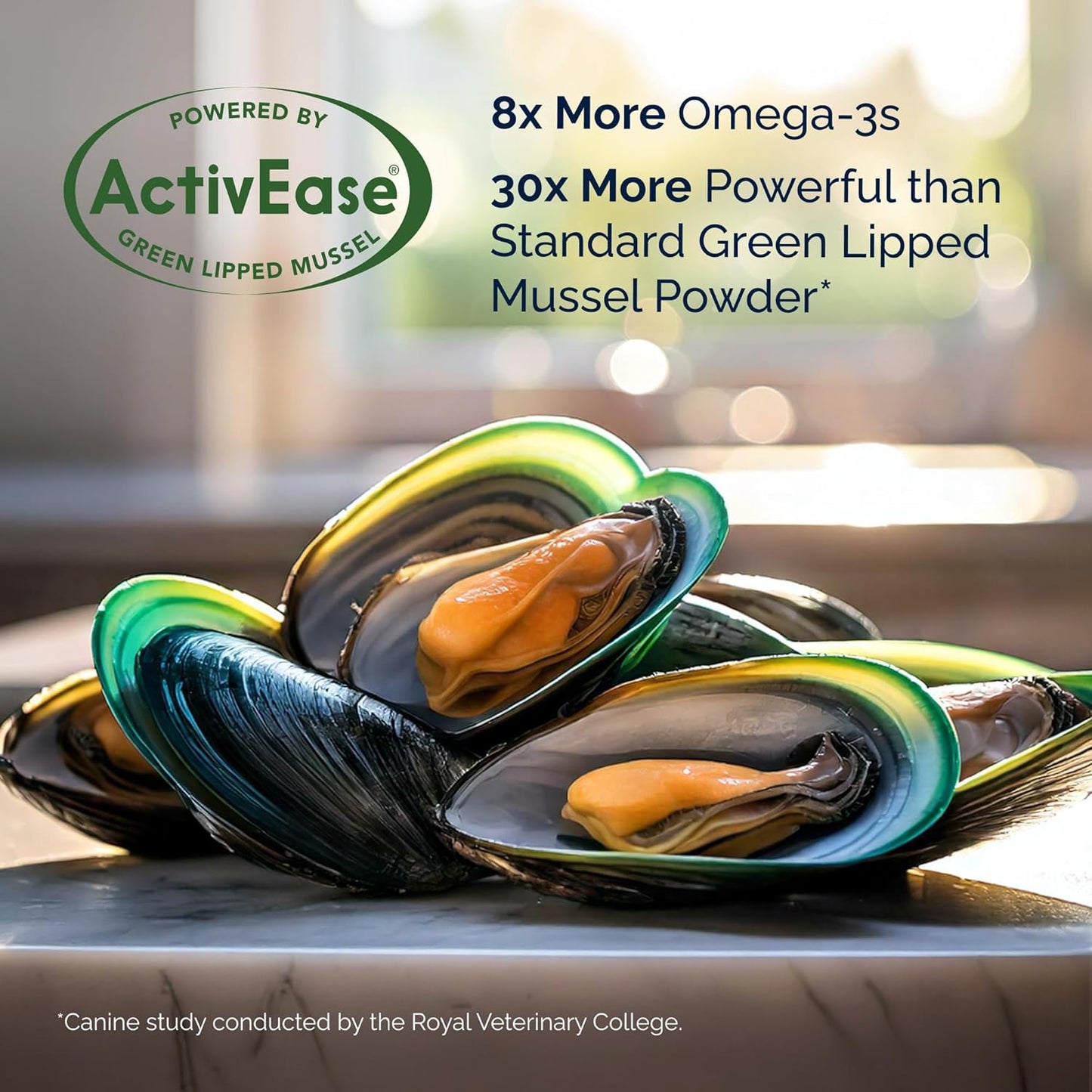 YuMOVE Hip & Joint Supplement for Dogs - with Glucosamine Chondroiton, Green Lipped Mussel, Hyaluronic Acid, and Omega 3 Joint Supplement for Stiffness and Mobility 60 Chews (Large/XL Dogs)