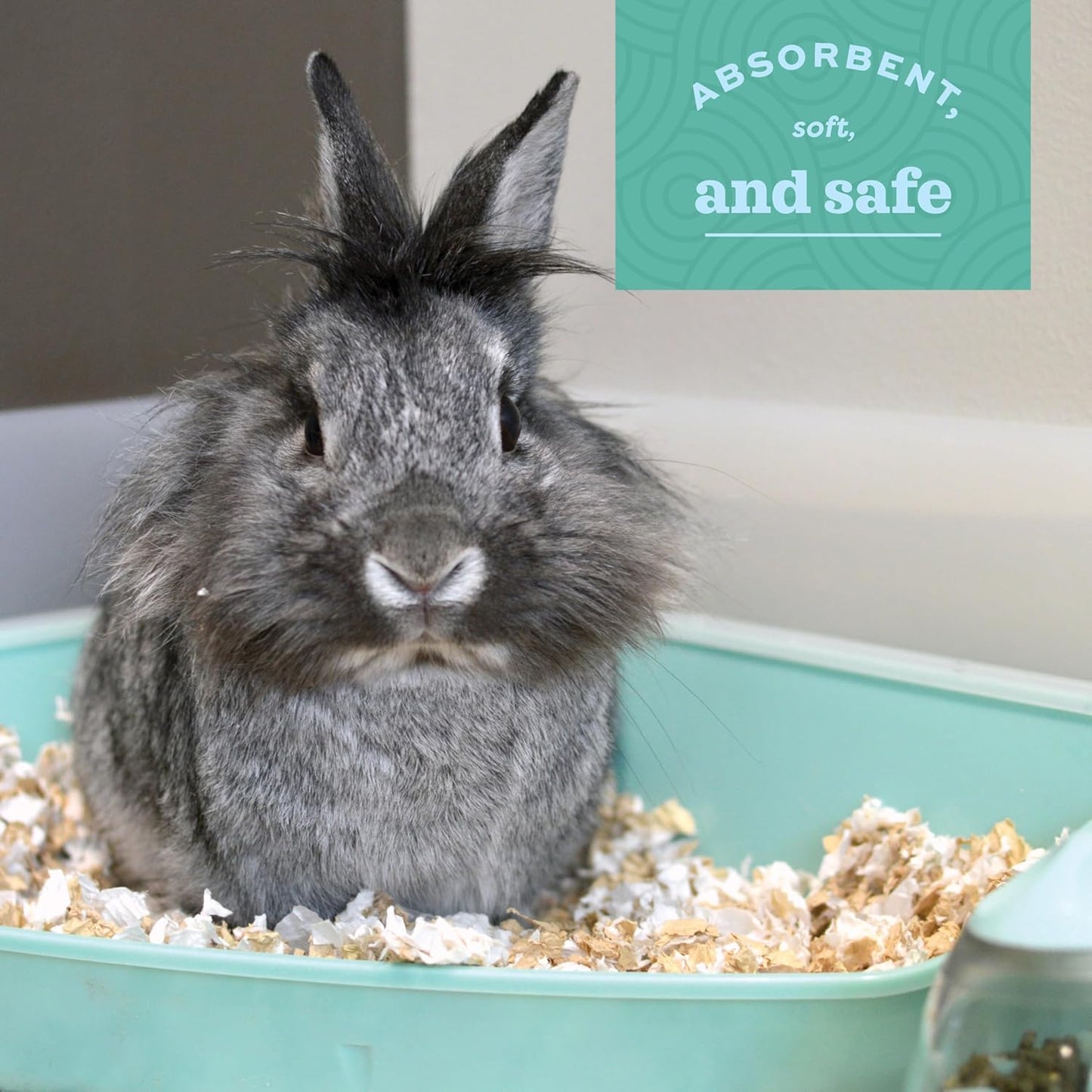 Oxbow Pure Comfort Bedding, Rabbit, Hamster, & Guinea Pig Bedding, Bunny Supplies for Litter Box, Pet Safe, Bunny Litter Box, Guinea Pig Cage, 99.9% Non-Dust, Blended, 36 Liter Bag