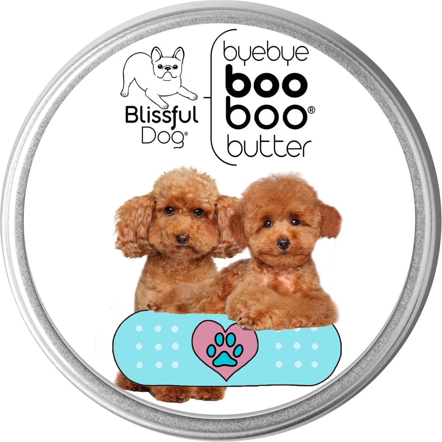 The Blissful Dog 2 oz TIN Poodle Booboo Butter