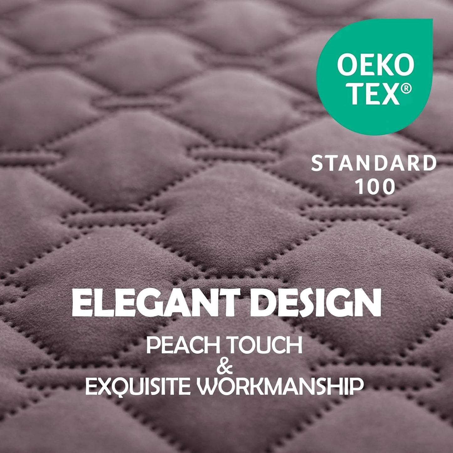 gogobunny 100% Double Sided Waterproof Dog Blanket Soft Pet Bed Cover Reversible Protect Furniture Couch Sofa Car for Puppy Large Dog Cat (Dark Sea Fog/Light Sea Fog, 82x120 Inch (Pack of 1))