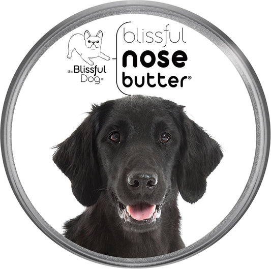 The Blissful Dog Flat-Coat Retriever Unscented Nose Butter - Dog Nose Butter, 4 Ounce