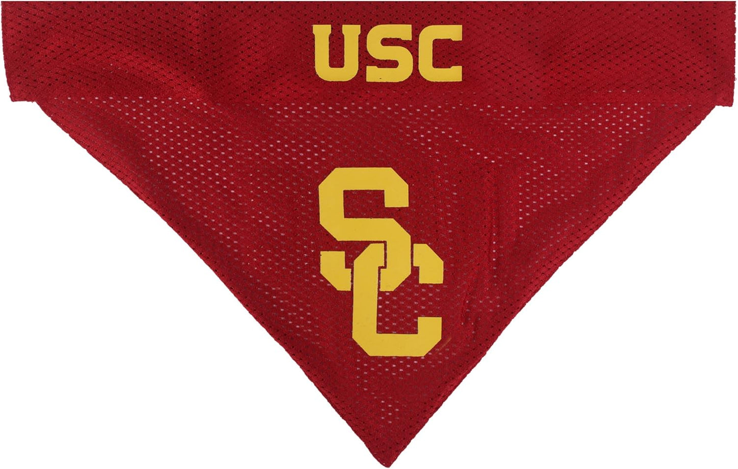 Pets First Collegiate Pet Accessories, Reversible Bandana, USC Trojans, Large/X-Large