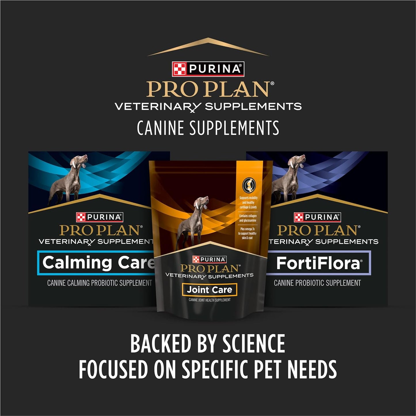 Purina Pro Plan Veterinary Joint Care Joint Supplement for Small Breed Dogs Hip and Joint Supplement - 2.65 oz. Pouch