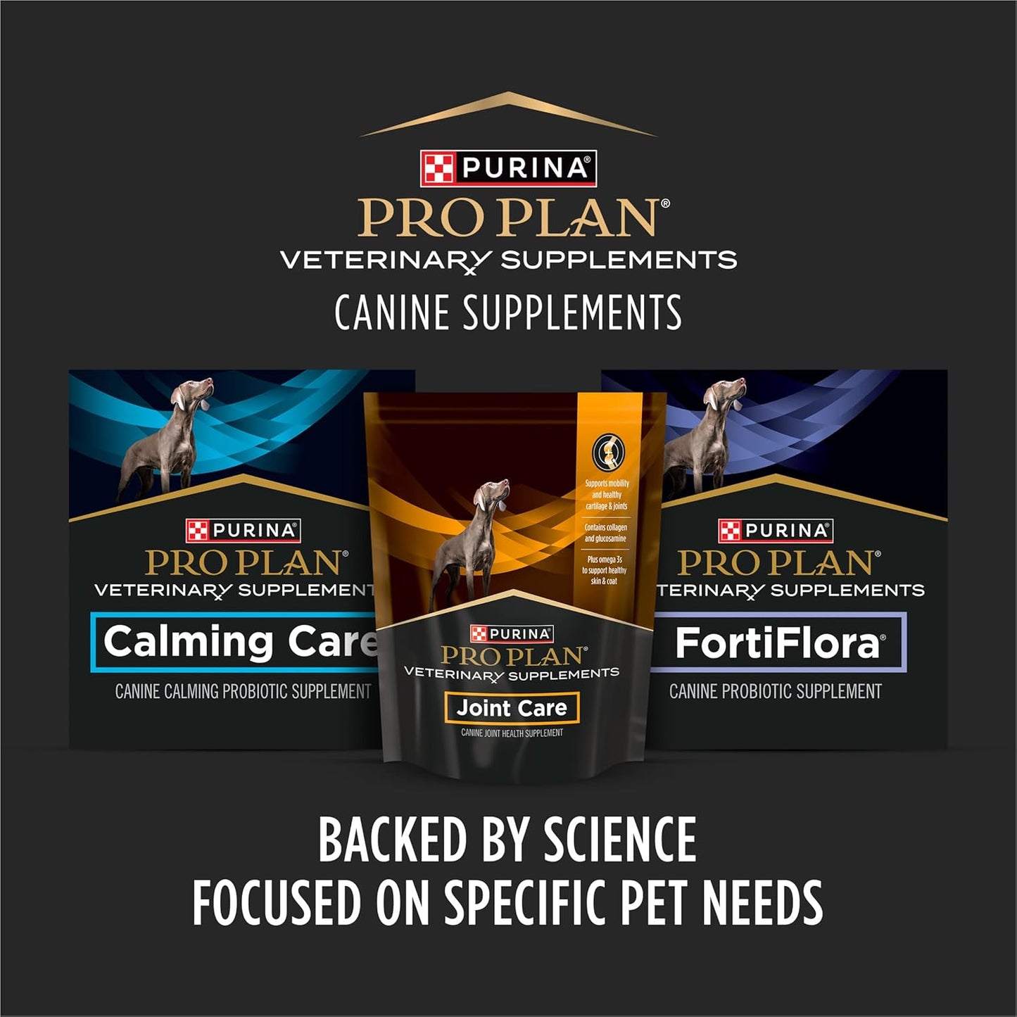Purina Pro Plan Veterinary Joint Care Supplement for Large Breed Dogs - 30 ct. Pouch