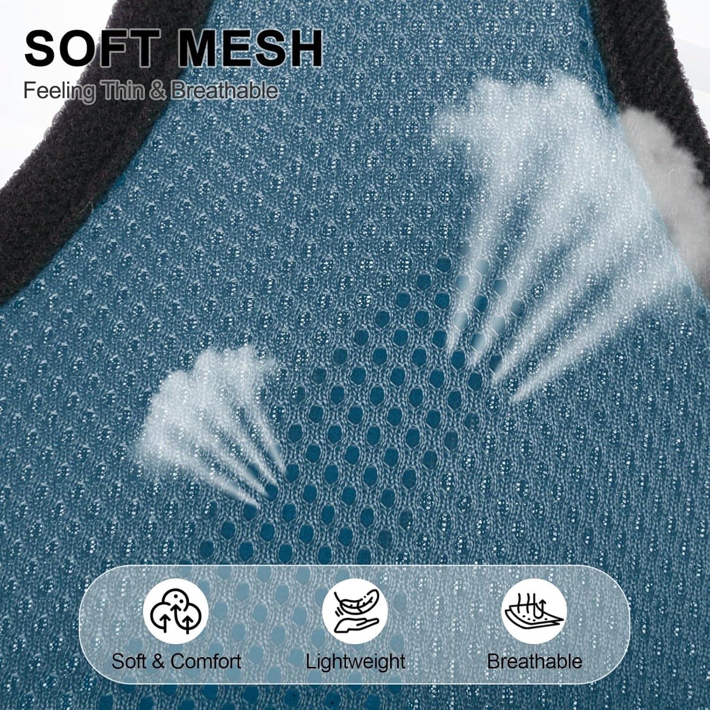 BINGPET Small Dog Harness - Breathable Mesh Puppy Cat Harnesses - No Pull Adjustable Dog Harness Dog Vest Harness for Small and Medium Dogs