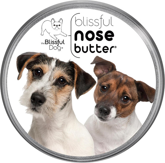 The Blissful Dog Jack Russell Terrier Unscented Nose Butter - Dog Nose Butter, 8 Ounce
