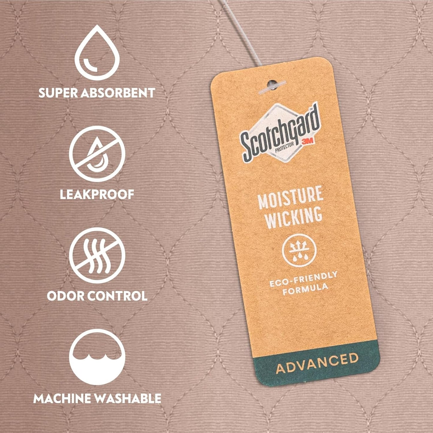 Paw Inspired Round Washable Pee Pad for Dogs | Reusable Puppy Pad for Potty Training, Whelping, Waterproof Mat | Leakproof, Non-Slip Liner (72" Extra Large Size, 1 Pack)