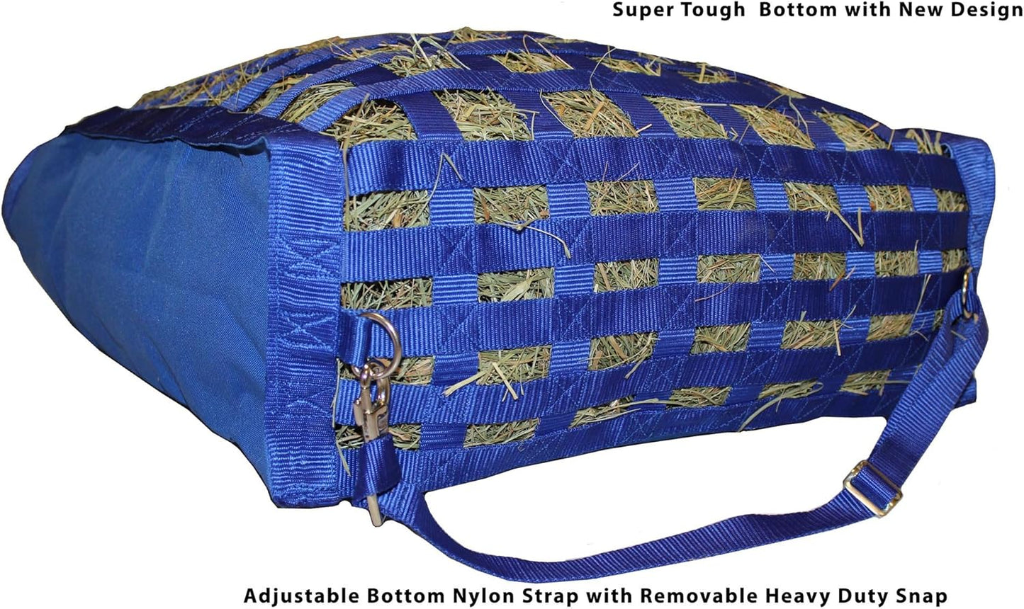 Derby Originals Front Web Slow Feeder Horse Hay Bag Super Tough Bottom with 6 Month Warranty