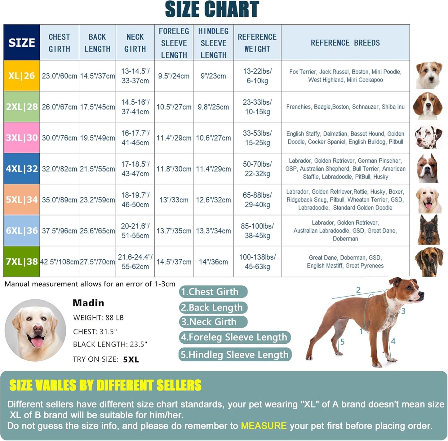 Yeapeeto Dog Onesie Surgery Recovery Suit for Large Medium Bodysuit Dogs Pajamas PJS Full Body for Shedding, Prevent Licking, Wound Protection, Cone Alternative… (Blue Green, X-Large)