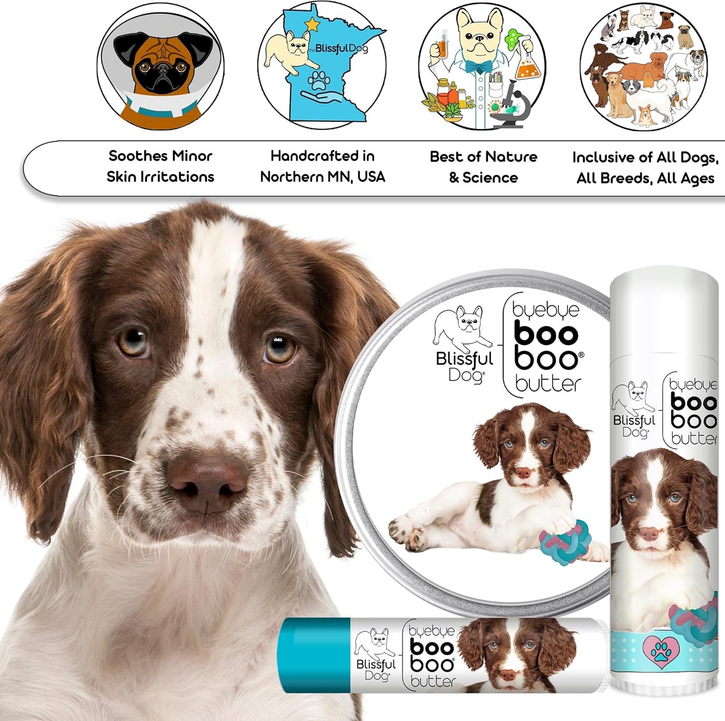 The Blissful Dog Springer Spaniel Boo Butter, 4 oz