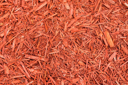 Premium Red Wood Mulch for Indoor, Patio, Potting Media, Gardens, Lawns, and Landscaping (0.7 CF - 20 L - 21 QTS)
