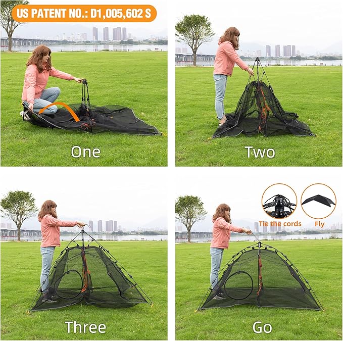 Outdoor Cat Play Tent for Indoors and Outdoors (X- Large Portable Pet House, Outdoor Cat Enclosure for Cats, Rabbits and Small Animals Easy to Connect with Run Tunnels, Cubes (Patented)