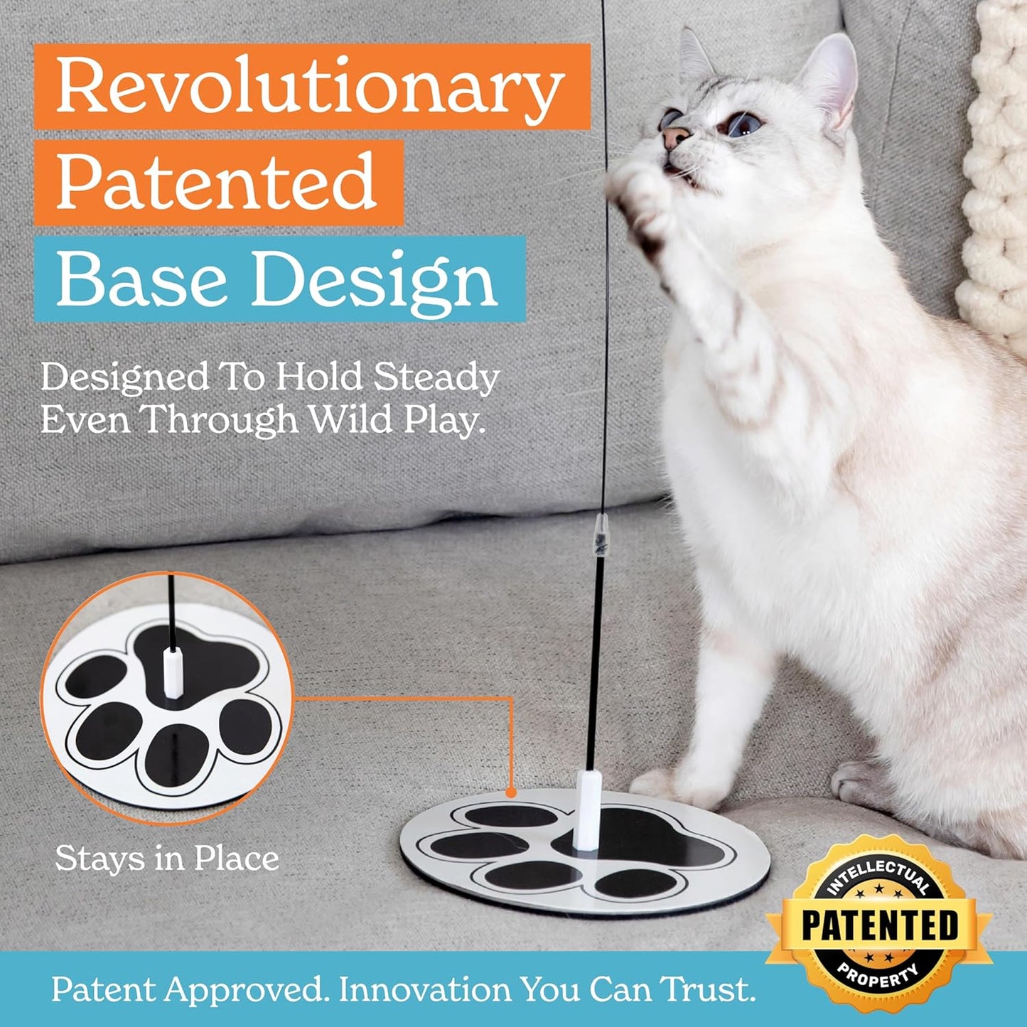 Interactive Cat Toys for Indoor Cats Suction Cup Cat Toys for Indoor Cats Bird Hunting Slefplay Simulation for Kitten Flying Bird Toy Feather Wand Attachments