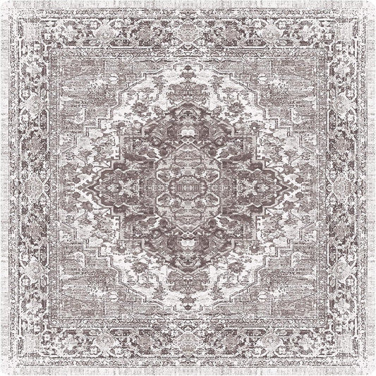 nunubaby 2PACK Washable Pee Pads for Dogs, Stylish, Non-Slip and Leak-Proof Pee Pads. Reusable Potty Pads for Dogs for Crates and Floors.(Brown/Geo, 72" x72")